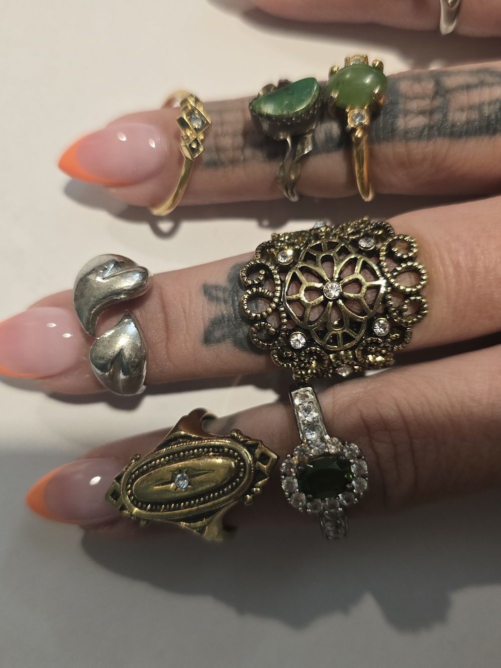 Vintage Ring Lot- Women Jewelry - Picture 3 of 8